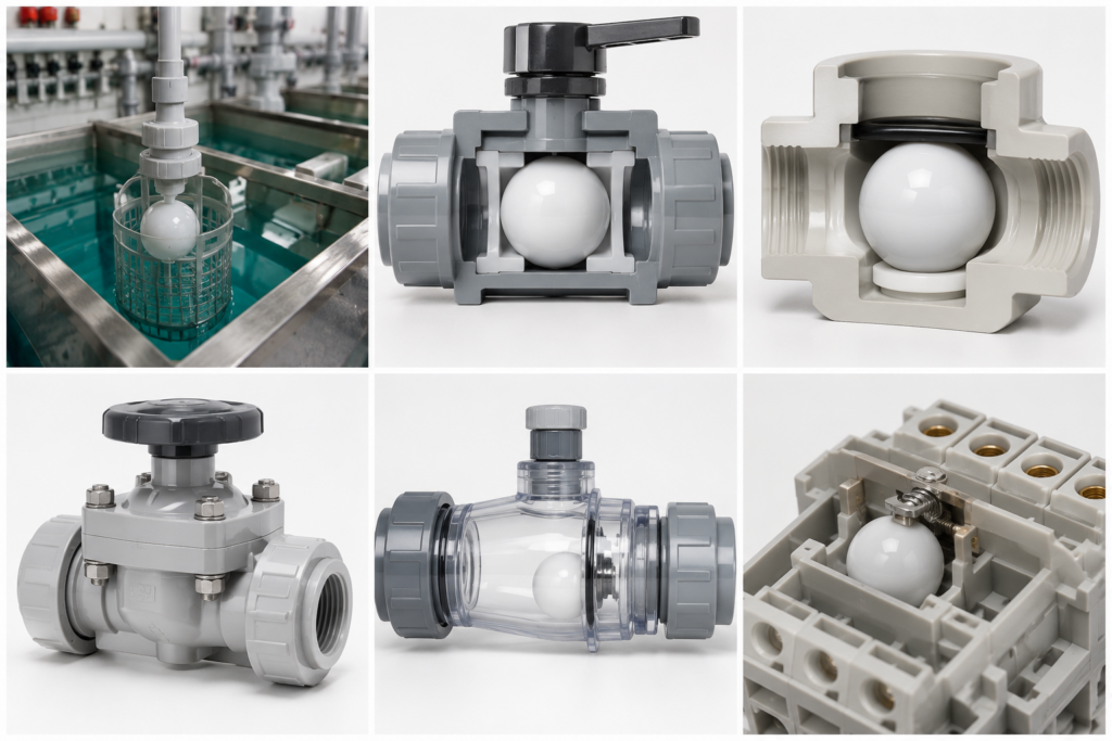 Polyvinyl Chloride Balls (PVC) - Hard, Polishable Plastic Balls for Valves and Industrial Equipment 1 image2 7