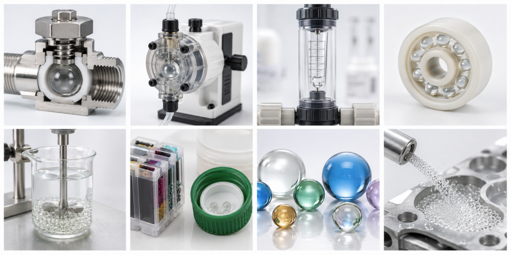 Soda Lime Glass Balls - Precision Glass Balls for Valves, Flow Meters and Industrial Components 1 image3 12