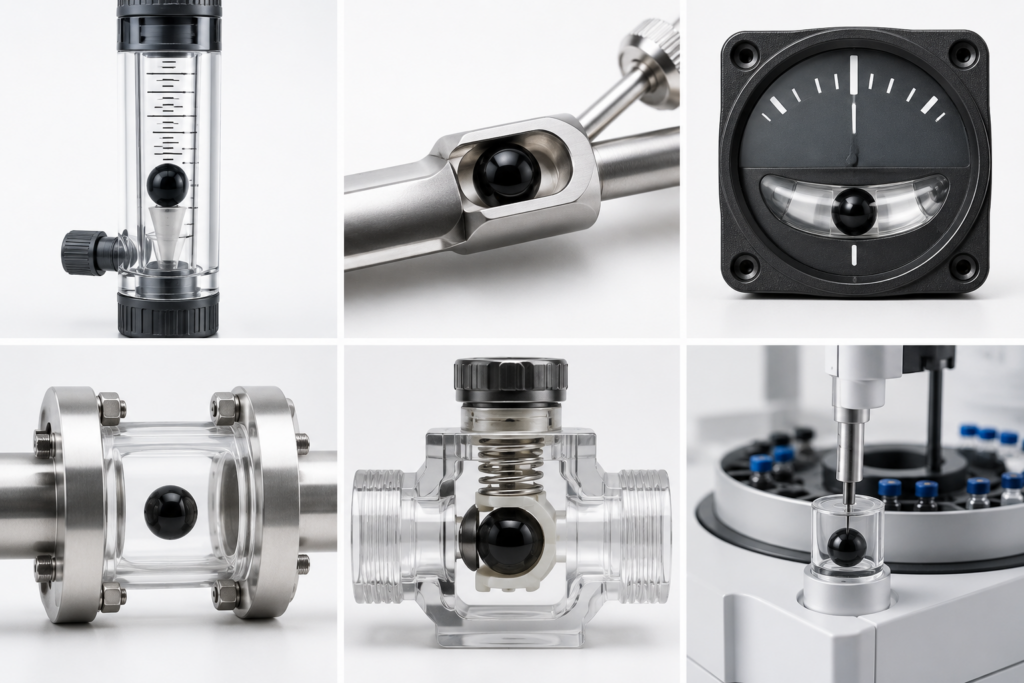 Black Glass Balls - Precision Black Glass Spheres for Flow Meters & Instrumentation 1 image3 13