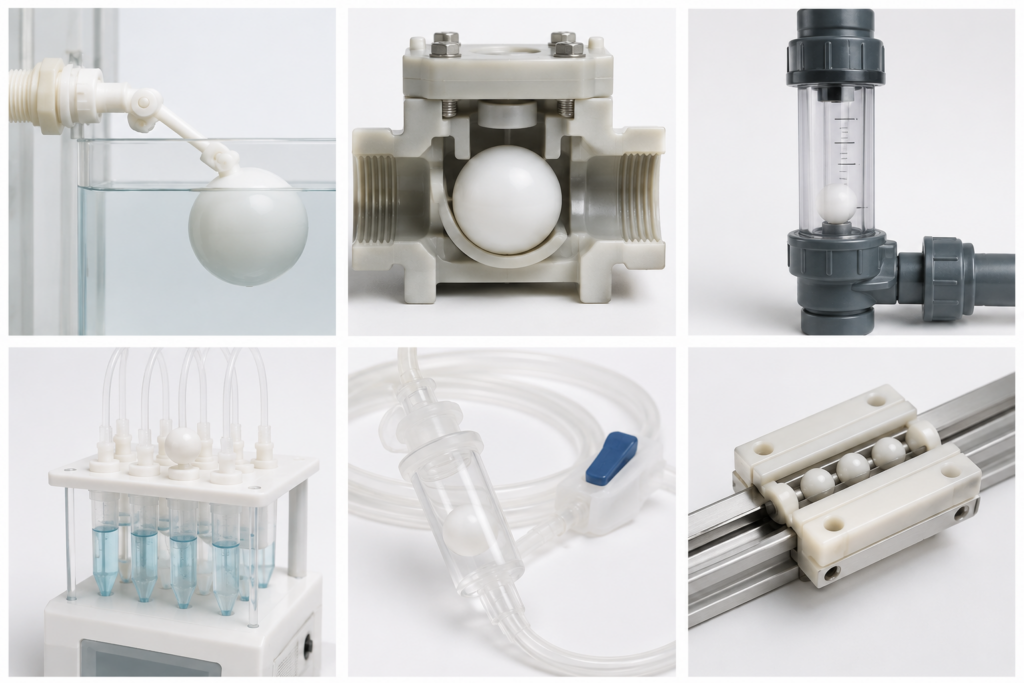 Polypropylene (PP) Balls - Lightweight Chemical-Resistant Plastic Balls 1 image4 7