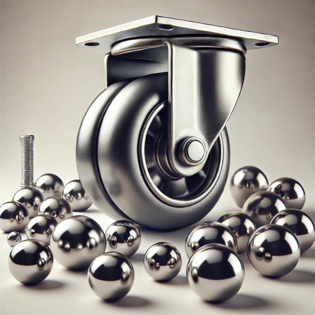 Precision Steel Balls for Caster Wheel Systems