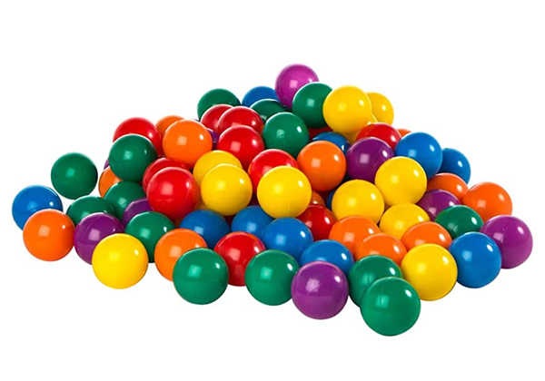 Plastic balls