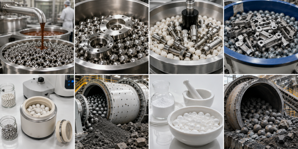 Grinding Balls & Polishing Balls for Precision Grinding, Burnishing and Surface Finishing 1 image2